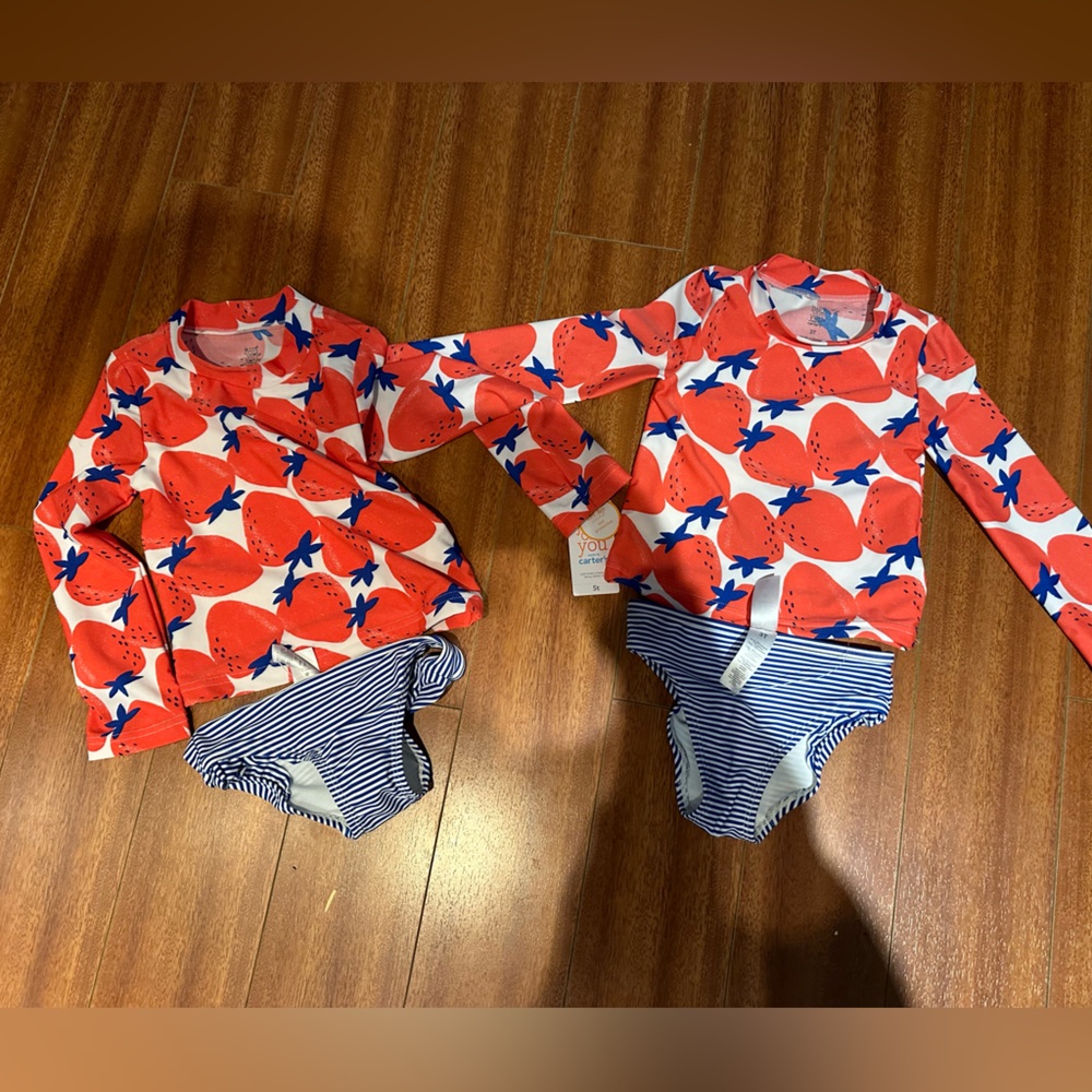 Carters two piece girls swim